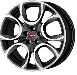 Mak Torino Gun Metal Mirror Face