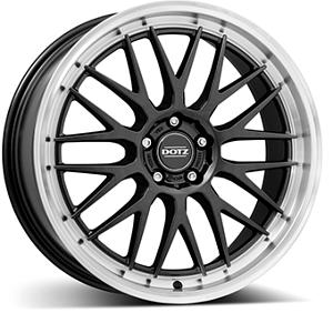 Dotz Bilbao Dark Matné grafitové lakovanie, leštený límec